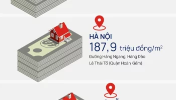 So sánh bảng giá đất mới tại TP.HCM, Hà Nội và các thành phố trực thuộc Trung ương