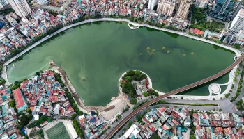 Hà Nội chính thức thu hồi bán đảo hồ Đống Đa để xây công viên cây xanh