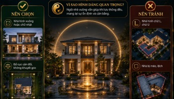 Hình Dáng Ngôi Nhà – Ảnh Hưởng Đến Dòng Chảy Năng Lượng