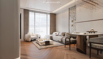 Thiết kế căn hộ 2PN tại Sunshine River Park - Ciputra