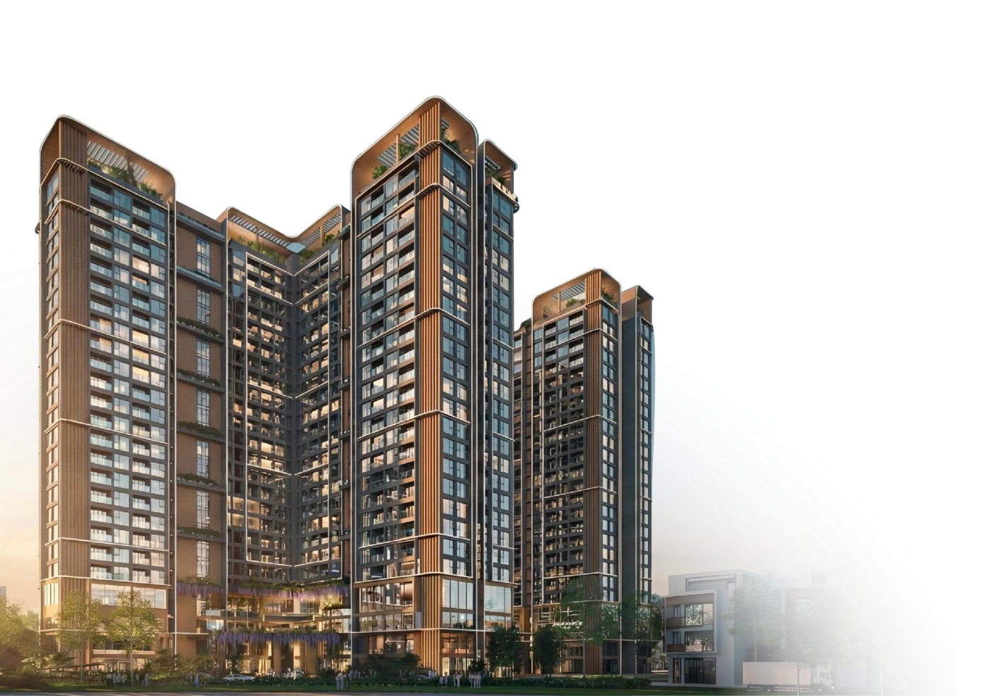 Phối cảnh chung cư The Vista Văn La