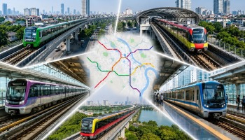 5 tuyến metro mới của Hà Nội mở ra cơ hội tăng trưởng cho bất động sản dọc hành lang phát triển